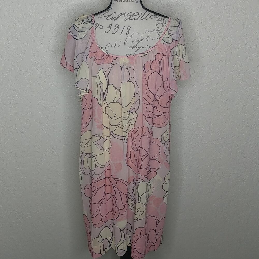 Floral Dress Coreen Size L